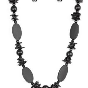 paparazzi Jewelry - Carefree Cococay - Brown Necklace Set paparazzi Jewelry - Carefree Cococay - Brown Necklace Set